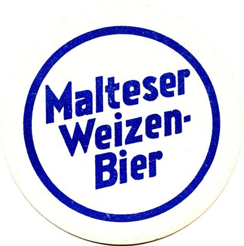 amberg am-by malteser rund 1b (215-weizen bier-breiter rand-blau)